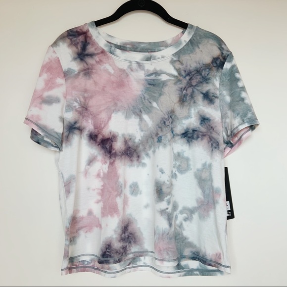 90 Degree By Reflex Tops - NWT 90 Degree by Reflex TieDye Cropped Workout Top
